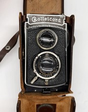 Vintage Rolleicord Camera Twin Lens Reflex Medium Format Franke  Heidecke