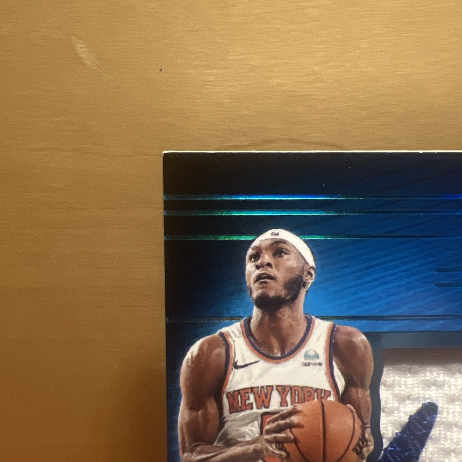 2024-25 Panini Silhouette Immanuel Quickley Game Worn Nike Swoosh Patch /5 thumbnail 3