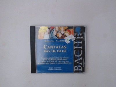 Edition Bachakademie Vol. 44 (Geistliche Kantaten BWV 140, 143-145) Bach-Collegi