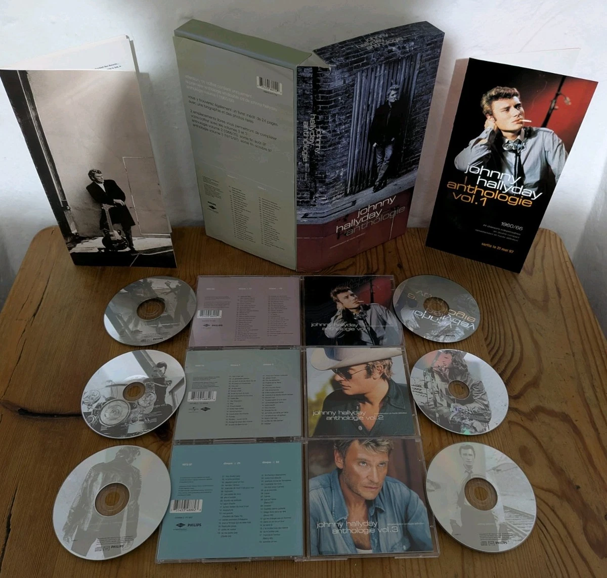 Box Set Johnny Hallyday Music CDs for sale | eBay