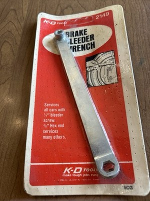 Vintage K-D Tools Brake Bleeder Wrench 2149