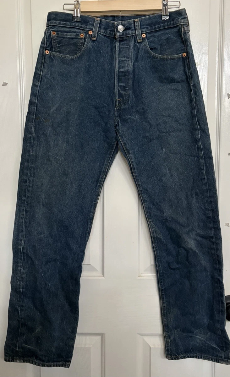 Levi's 501 Shrink-To-Fit Blue Jeans for Men for sale | eBay
