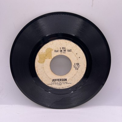 Jefferson - I Fell Flat On My Face / Baby Take Me In Your Arms