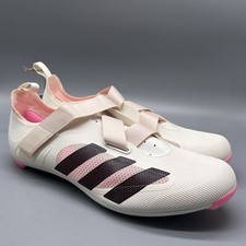 Adidas The Indoor Cycling Shoe GX1669 Men's 12 Women's 13 White Pink NWOB
