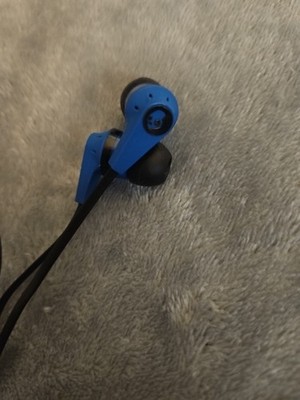 Blue Skull candy Ear Buds