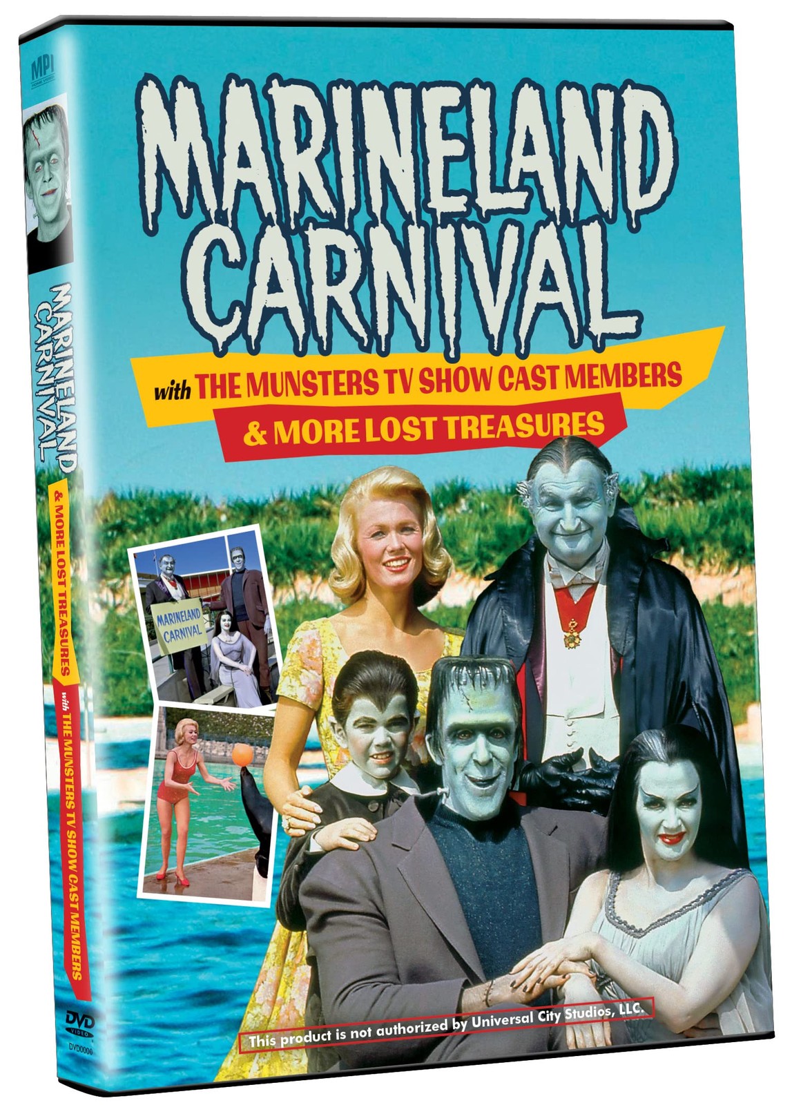 Marineland Carnival with The Munsters TV Cast (DVD) Fred Gwynne Yvonne De Carlo
