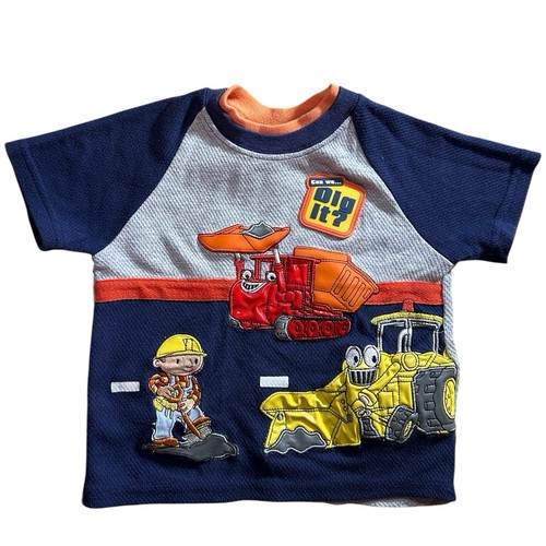 Vintage Bob The Builder 2001/2002 2T Toddler Cartoon Character T Shirt & Sweater - Picture 7 of 16