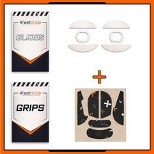 FeetGlide PTFE Mouse Skates  Grip Tape Bundle for Keychron M4 Wireless