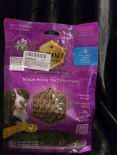 Yummy Combs Dental Dog Treats – Small Dogs 13–25 lbs – Chicken – 12 oz (21 Ct)