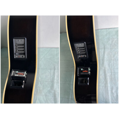 Acoustic Guitar Morris Rumbler Series MR-603 Black Made in