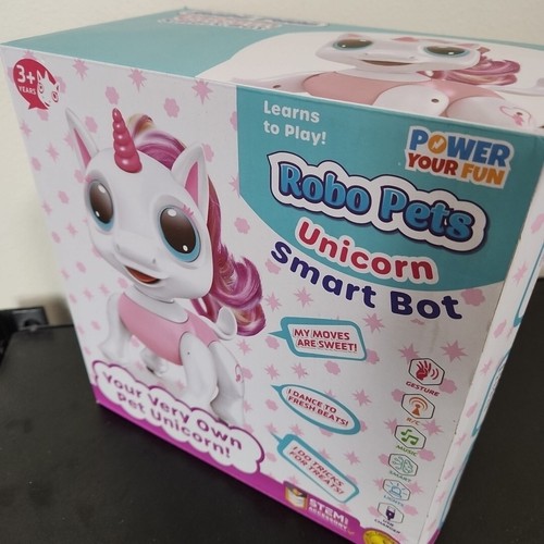 Robo Pets Unicorn Smart Bot RC Control Pet Music Dance Complete With Remote - Picture 8 of 8