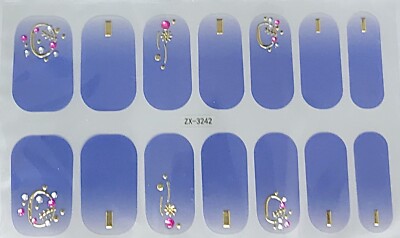 Color Gel Nail Polish Strips . ZX-3242. Read Description Below | eBay