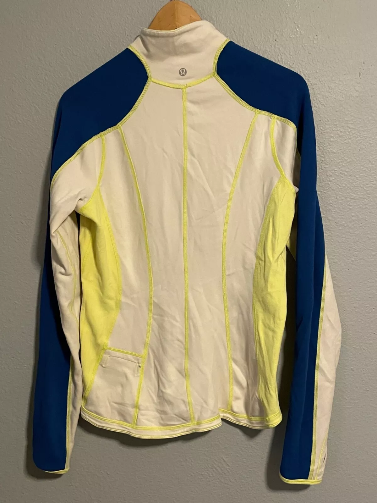 lululemon 1/2 zip pullover reversible long sleeve mock shirt