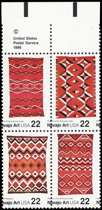 2238a, Mint NH 22¢ Black Color Shift Error Block of Four Stamps Stuart Katz