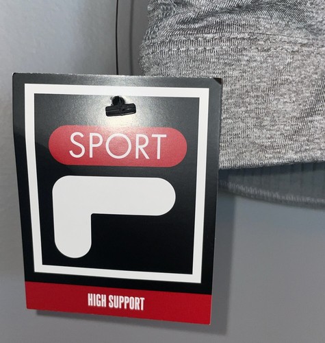 NWT FILA SPORT Bra Size XS Front Zip. Options: White, Black &/or Gray - Picture 15 of 15