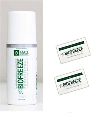Biofreeze Roll-On Hands Free Pain Relief Arthritis Back Neck Shoulder Bio Freeze
