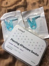 Swiftalyn Piercing Aftercare Swabs Targeted Therapy Disposable Piercing Gun Lot