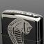 thumbnail 3 - ZIPPO - Shelby Cobra Snake Engraved Lighter - Black Ice * New In Box * FREE SHIP