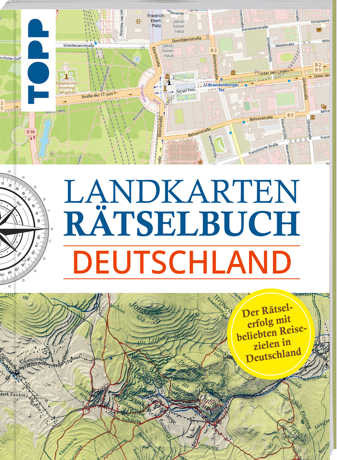 Thumbnail - Norbert Pautner / Landkarten Rätselbuch - Deutschland