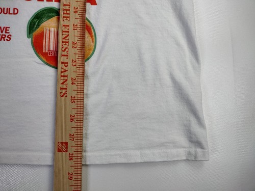 Camiseta blanca Justin Bieber Peaches From Georgia Concert Merch para hombre talla XL - Imagen 4 de 5