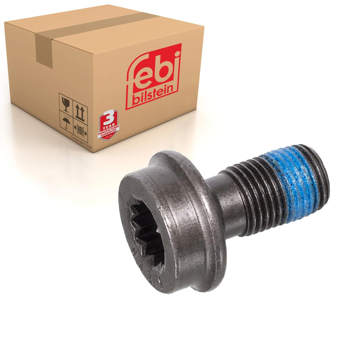 Flywheel Bolt Inc Thread Lock Fits Ford Volkswagen Bora