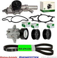 Ina Wasserpumpe+Ina Keilrippenriemensatz 6PK2260 MERCEDES-BENZ