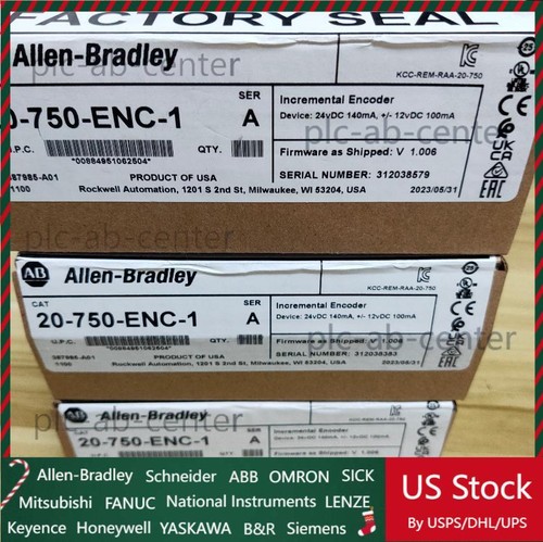 New Factory Sealed AB 20-750-ENC-1 PowerFlex 750 Incremental Module 20750ENC1 - 第 1/2 張圖片