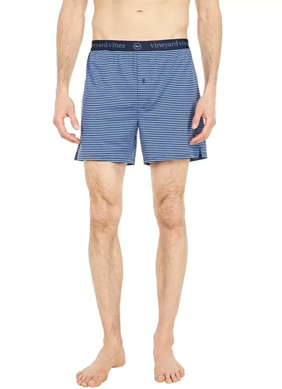 Calzoncillo boxer Vineyard Vines L54044 azul Sankaty Performance para hombre talla pequeña Foto 3 de 3