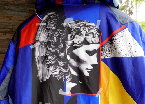 VERSACE JACKET 50 reversible medusa gianni donatella windbreaker bomber padded - Bild 8 von 19