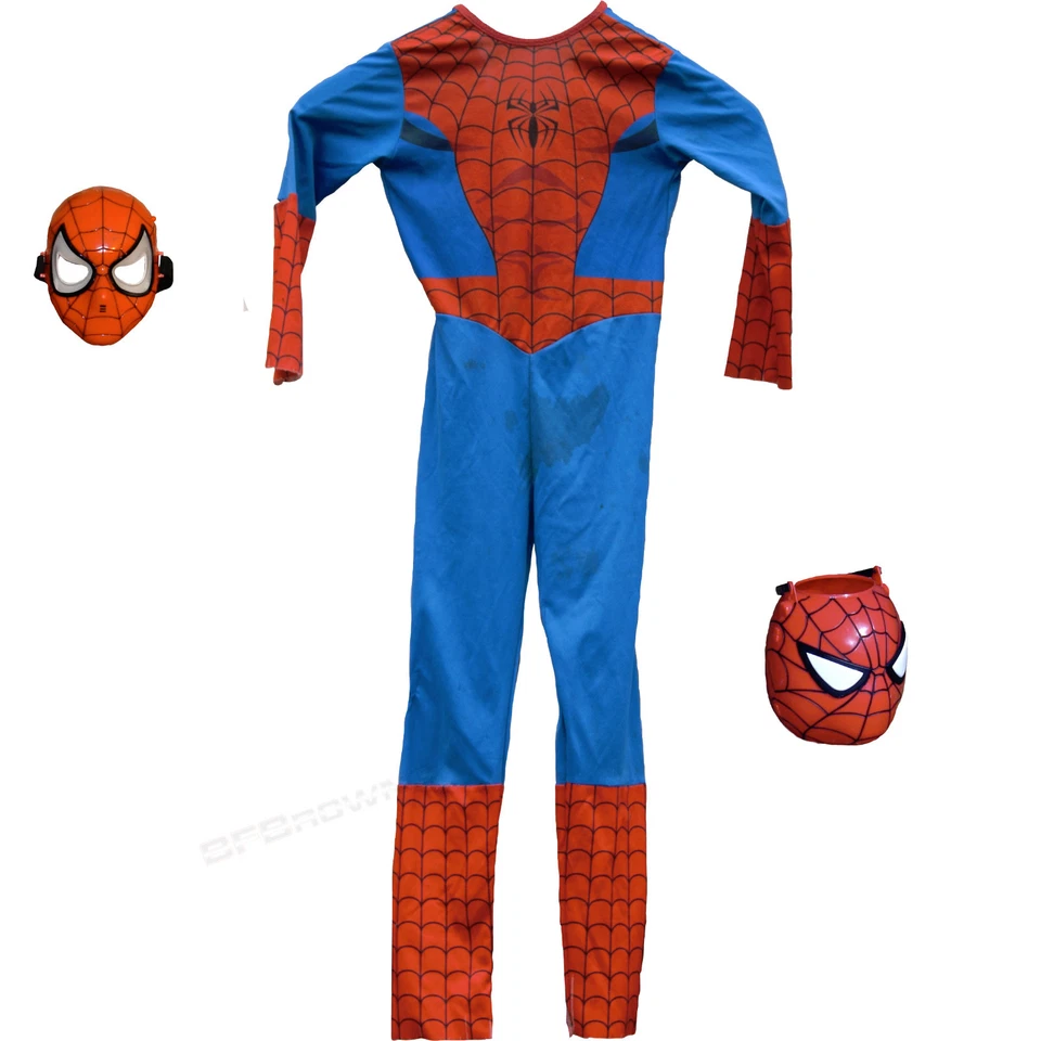 Lote de 6 piezas de disfraces y juguetes de Halloween Spider-Man para niños  Foto 2 de 4