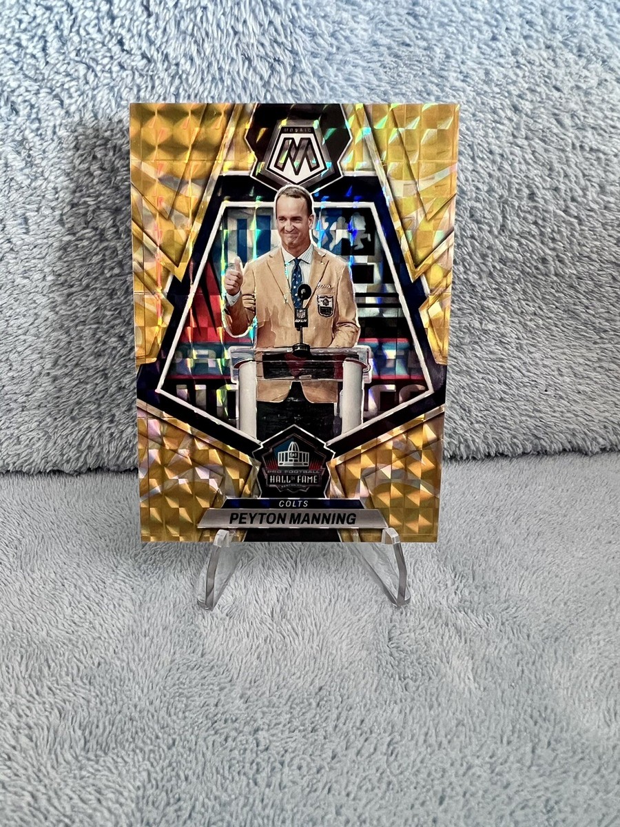 サプライ・アクセサリ・グッズ Peyton Manning Rookie Gold Label, PSA 8 1998 TOPPS GOLD LABEL PEYTON MANNING ROOKIE FOOTBALL CARD