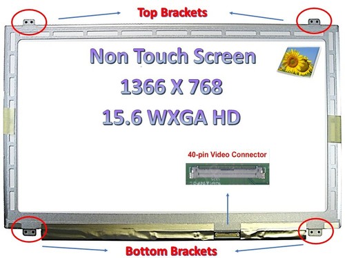 15.6" LED LCD SCREEN For HP ENVY TOUCHSMART 15-J009WM 15-J011DX P/N 720556-001 - Picture 7 of 12