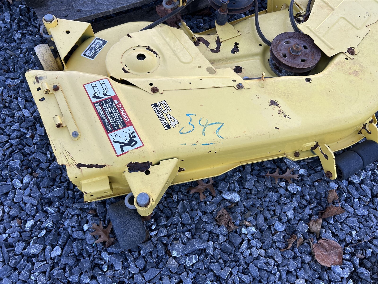 JOHN DEERE 54 MOWER DECK Gt275 Gt262 325 335 345 355D eBay