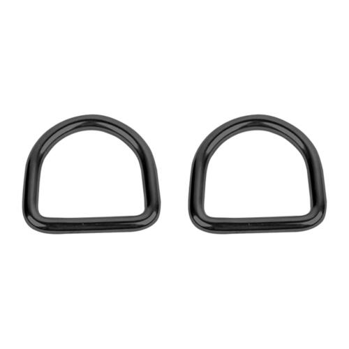 2 pièces anneaux en D en acier inoxydable avec boucles en D pour la fabrication de - Photo 1/31