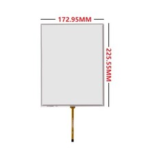 225 173mm 10.4 inch 4 Wire 225x173mm Resistive Touch Screen Glass Panel