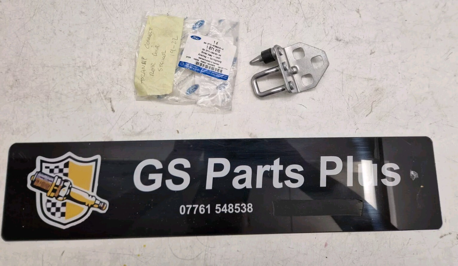 Genuine Ford TRANSIT Connect Rear Door Latch Striker Plate 09/13  
