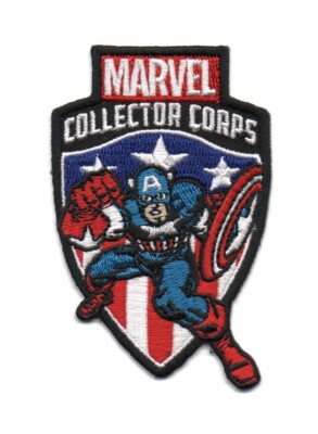 Captain America - Marvel Collector Corps - Funko - bestickter Aufnäher.