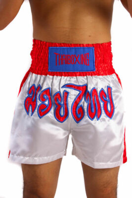 Muay Thai Boxing Shorts Thaiboxen Kickboxen Sport Kampfsport Hose Satin-NEU