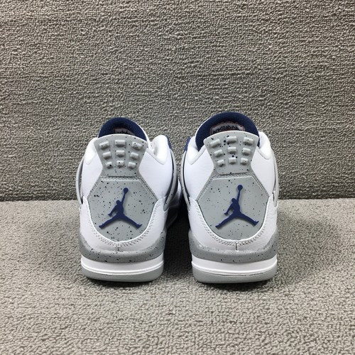 Nike Air Jordan 4 Retro Midnight Navy GS 408452-140 Size 4.5Y Brand New | eBay