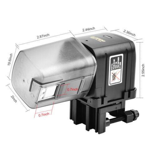 Auto Food Timer Automatic Fish Feeder Aquarium Tank WiFi Feeding Dispenser US - Picture 11 of 12