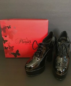 pleaser oxford heels