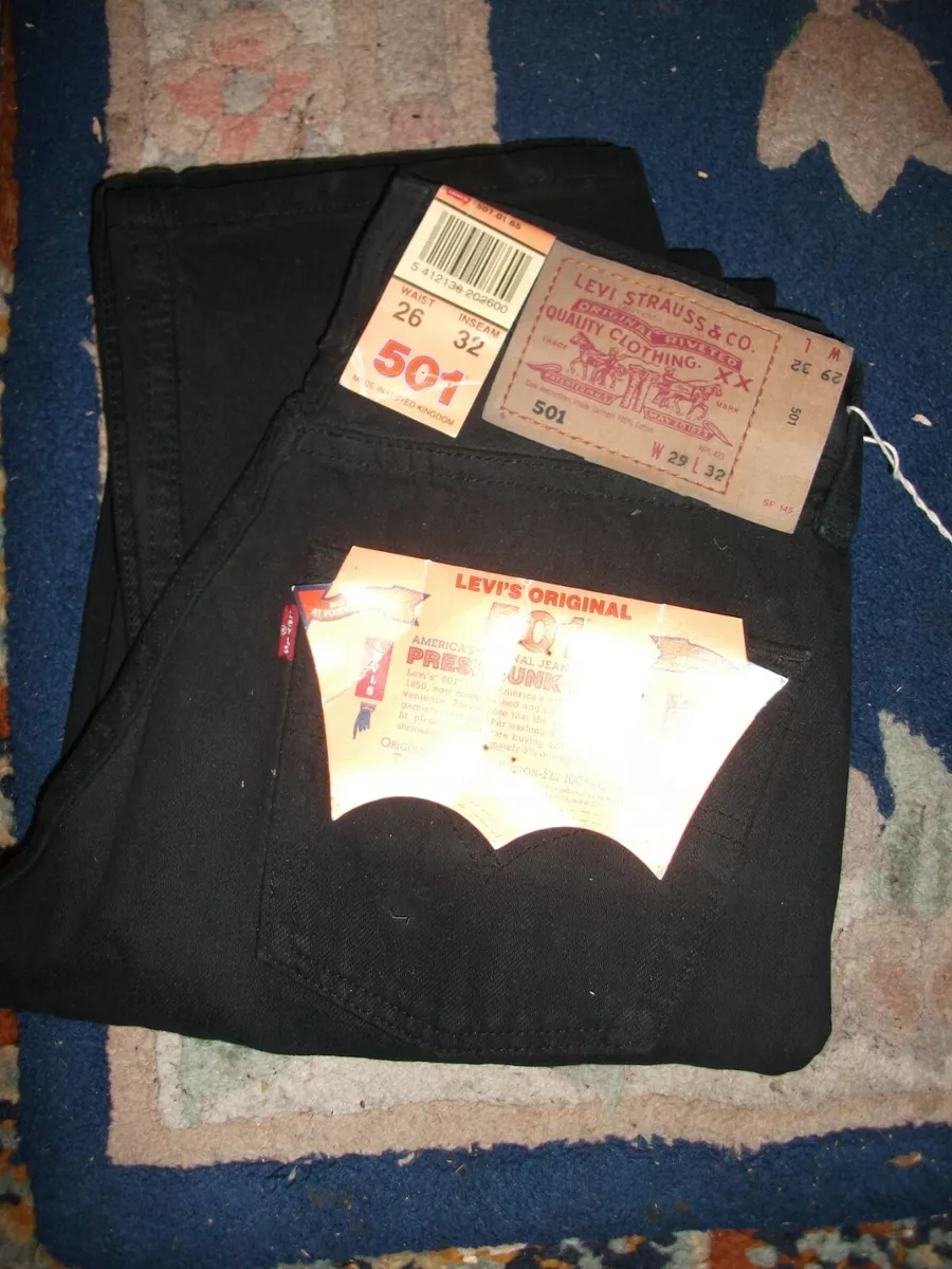 Levi's original 501 preshrunk clearance jeans