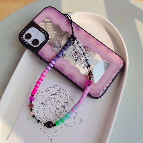 Beaded Phone Wrist Strap Anti-Lost Lanyard Mobile Phone Chain Phone Lanyard - Zdjęcie 5 z 27