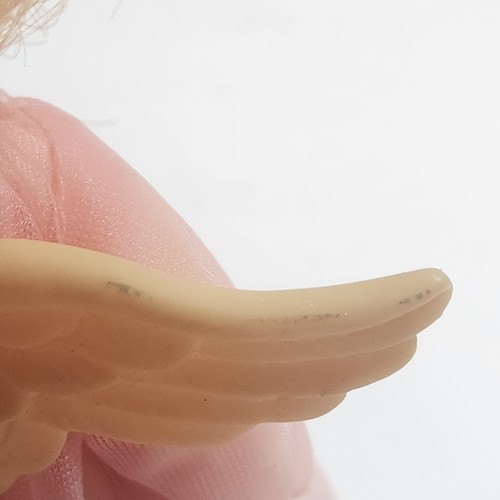 Vintage Kamar Doll Big Eyes Pink Angel Wings 8" Japan Mid Century Modern - Picture 13 of 13