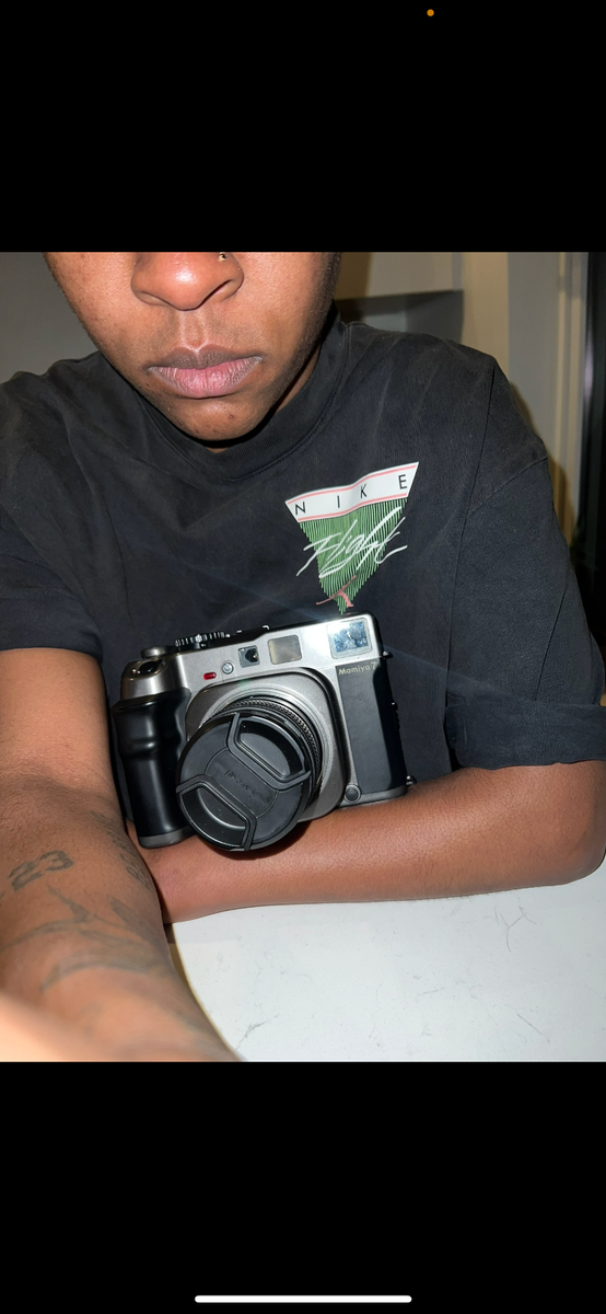 mamiya with 80mm and fuji flash