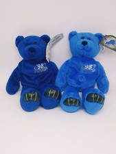 Barry Sanders, Lions 20 and Deion Sanders,Cowboys 21 Limited Treasures NFL Bear