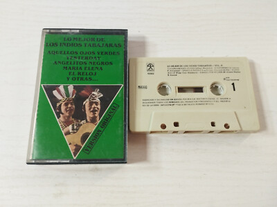 Los indios Tabajaras Lo mejor Vol II 1972 Indalo - Cinta Tape Cassette