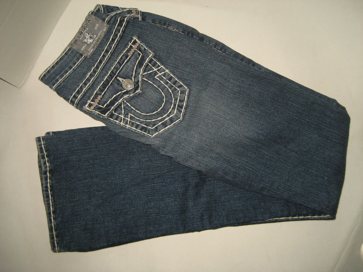 NEW $319 True Religion Jeans Becky Super T Seal Label
