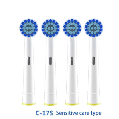 4Pcs Replacement Toothbrush Heads Nozzles for Oral B Electric Advance Power Pro