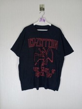 Led Zeppelin United States Of America 1977 Black Unisex Tshirt S-5XL KH8992